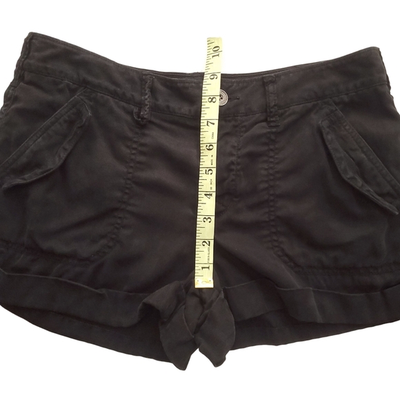 Aritzia TNA Conductor Shorts 100% Lyocell Black 6 - Picture 11 of 15